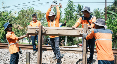 KAI Daop 9 Jember Tutup 11 Perlintasan Liar Sepanjang 2026