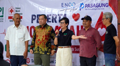 IKPI Surabaya Gelar Donor Darah, Sumbang Rp50 Juta untuk PMI