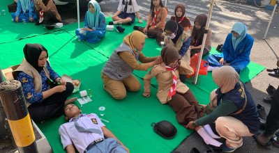 Belasan Pelajar di Tulungagung Tumbang Saat Mengikuti Upacara