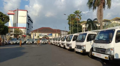 Bupati Jember Serahkan Puluhan Kendaraan Penunjang Koperasi Merah Putih