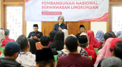 Indah Kurnia Ajak Warga Sidoarjo Dukung Pembangunan Berwawasan Lingkungan