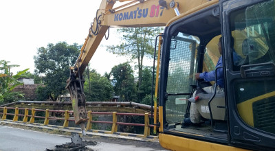 Mundur 2 Kali, Pembangunan Jembatan Gondang 1 di Tulungagung Akhirnya Dimulai