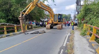 Jembatan Gondang 1 Tulungagung Dibongkar Total, Ini Alasannya