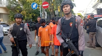 Dua Bulan Operasi, 192 Bandit Jalanan Surabaya Dikerangkeng