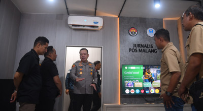 Sinergi Hiswanamigas dan Polres Malang, Revitalisasi Media Center JPM
