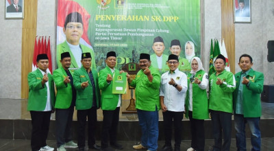 Terima SK, DPC PPP Kota Probolinggo Pasang Target Raih Lima Kursi DPRD