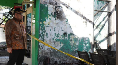 Mas Dhito Segera Rehab Puskesmas Tiron Kediri yang Terbakar