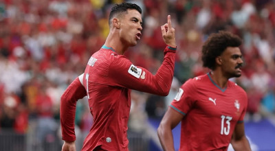 Cetak Dua Gol, Ronaldo jawab Keraguan Usai Bantai Uzbekistan 5-0