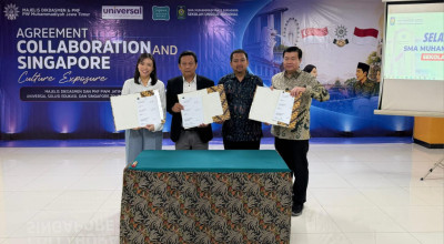 STB Gandeng Muhammadiyah Jatim, 500 Siswa Bakal Belajar ke Singapura