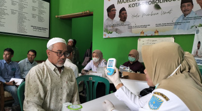 Puluhan Ulama di Probolinggo Jalani Pemeriksaan Kesehatan Gratis