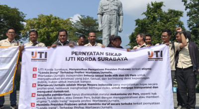 IJTI Korda Surabaya Tegaskan Jurnalis sebagai Pilar Demokrasi, Tolak Stigma 'Londo Ireng'
