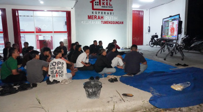 Gegap Gempita Piala Dunia 2026, KDMP di Lamongan Disulap Jadi Tempat Nobar