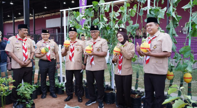 Apel Akbar di Kediri, Pramuka Didorong Jadi Penggerak Ketahanan Pangan