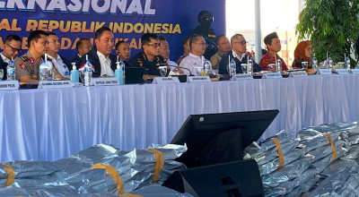 Kuncup Ganja Thailand yang Diamankan BNN di Gresik untuk Bahan Baku Liquid Vape