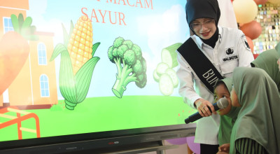 Bunda PAUD Vinanda Jadi Guru Sehari Lewat Gerakan IBUJARI, Tanamkan Karakter Sejak Dini