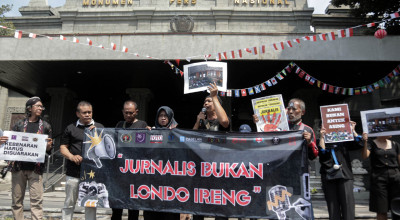 Jurnalis dan LPM Soloraya Tolak Stigma 'Londo Ireng', Sebut Ancam Demokrasi