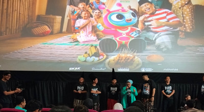 Serunya Nobar Film Foufo di Kediri, Penonton Malah Dibikin Nangis Sama Ceritanya