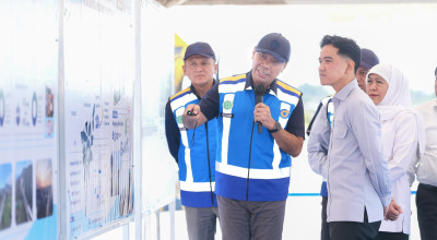 Siap Beroperasi, Wapres Gibran Tinjau Tol Prosiwangi