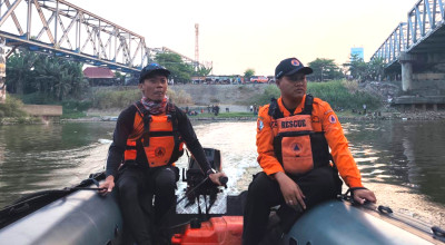 Wanita Asal Blora Tenggelam di Bengawan Solo Bojonegoro