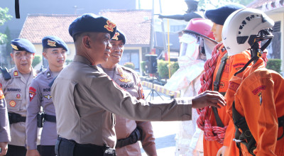 Brimob Polda Jatim Siagakan Personel dan Alsus SAR Antisipasi Karhutla