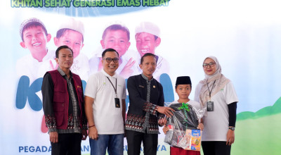 Pegadaian Gelar Khitan Massal Gratis untuk 125 Anak di Jatim