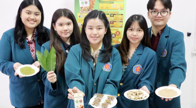 Mahasiswa Ubaya Ciptakan Mangonut Bar, Snack Sehat dari Daun Mangga