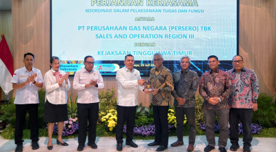 PGN Gandeng Kejati Jatim Perkuat Kepastian Hukum Infrastruktur