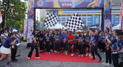 727 Pelari Ramaikan Unitomo Friendship Run 2026, Gaungkan Gaya Hidup Sehat