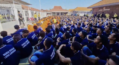 Ratusan Narapidana di Lamongan Terima Remisi, 8 Langsung Bebas