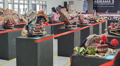 Pameran Rasa Rupa Topeng Barong di Kediri, Kenalkan Barongan dari Masa ke Masa