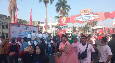 Dipadati Ribuan Peserta, Jalan Sehat Dekopinda Jember Panen Pujian dari Jatim