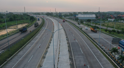 Progres Pelebaran Tol Surabaya-Gempol Segmen Kejapanan Capai 97,7 Persen