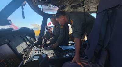 Cari Bangkai KMP Mutiara Sentosa II, Helikopter Basarnas Sisir Perairan Utara Sumenep