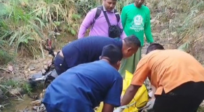 Pemotor Lamongan Tewas Terjun ke Sungai, Gagal Kuasai Jalur Curam