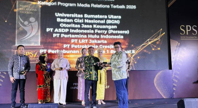 Debut di Media Relations Awards SPS, PTPN I Regional 5 Langsung Sabet Gold