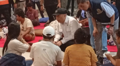 Tinjau Korban KMP Mutiara Sentosa 2, Menhub Beberkan Kendala di Lapangan