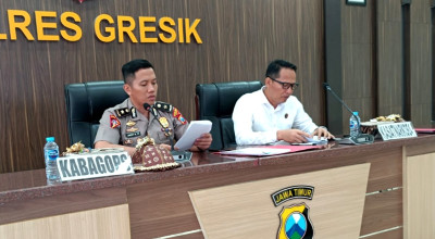 Polres Gresik Kerahkan 103 Personel dalam Operasi Berantas Narkoba