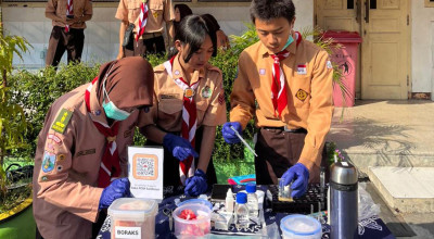 Kenali Sebelum Beli, Saka POM SMA GIKI 2 Edukasi Pelajar