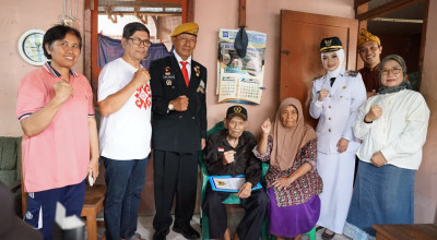 Kunjungi Veteran Pejuang Trikora, Mbak Vinanda: Terima Kasih Warisan Kemerdekaan