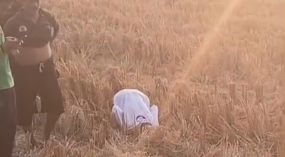 Petani Lamongan Ditemukan Meninggal Dalam Posisi Bersujud