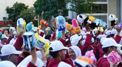 Maba Umsura Kumpulkan Pembalut dan Popok untuk Korban Bencana NTT
