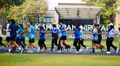 Ratusan Pelari Sidoarjo Ramaikan Pocari Virtual Run 2026 di Kahuripan