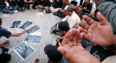 Pencarian 5 Jurnalis di Selat Sunda, PFI Surabaya Gelar Doa