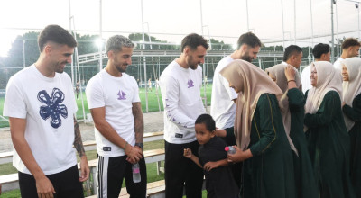 Jelang Laga Perdana, Persik Kediri Gelar Doa Bersama Yatim Piatu