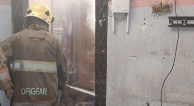Ditinggal Saat Memasak, Rumah Warga Kediri Terbakar dan Rugi Rp200 Juta