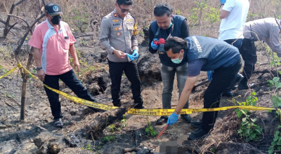 Geger Penemuan Kerangka Manusia Berserakan di Hutan Lamongan