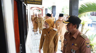 Pimpin Apel di Kaliombo, Mbak Vinanda Minta Kelurahan Lebih Peka dan Cepat