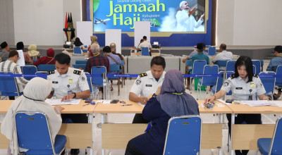 160 Calon Jemaah Haji Nganjuk Mulai Urus Paspor untuk Keberangkatan 2027