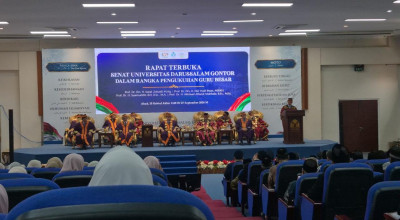 UNIDA Gontor Tambah 4 Profesor, Rektor Bidik Panen Guru Besar untuk Buka S3