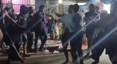 Viral Video Perkelahian Diduga Penonton di Karnaval Gumukmas Jember